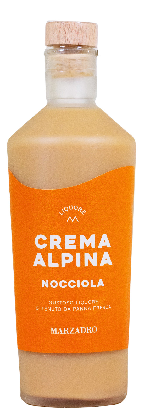 Marzadro Crema Alpina Nocciola Haselnusslikör - 0,7L 17% vol