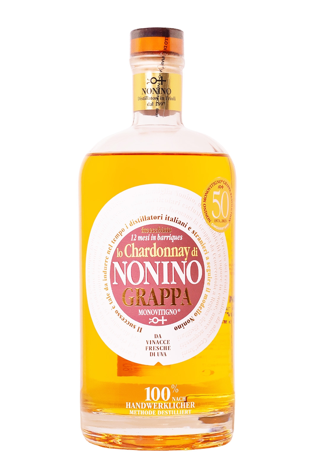 Nonino Chardonnay Grappa - 0,7L 41% vol