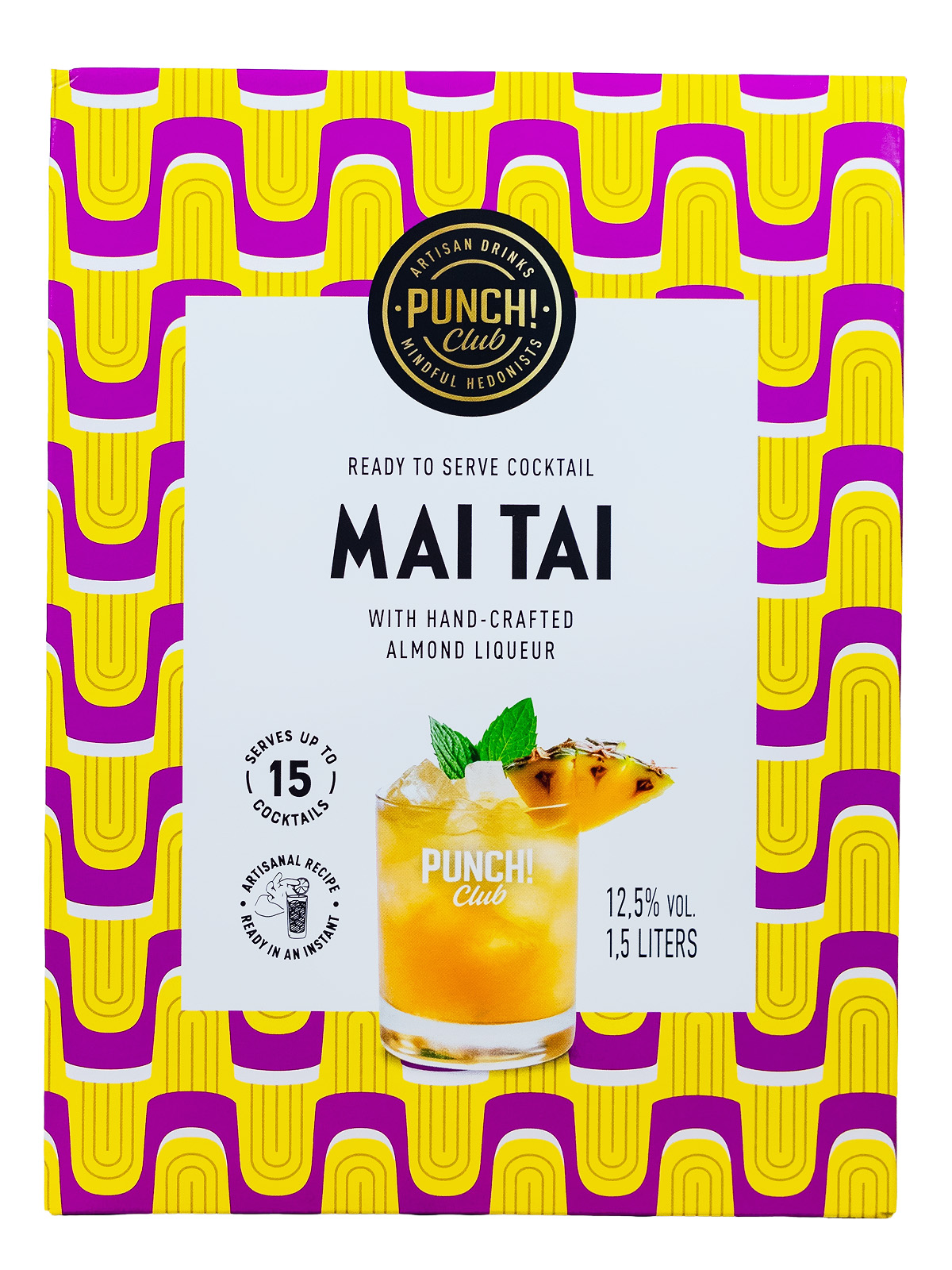 Punch Club Mai Tai Bag-Box - 1,5L 12,5% vol