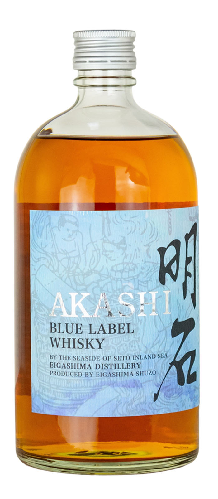 Akashi Blue Japanese Blended Whisky - 0,7L 40% vol