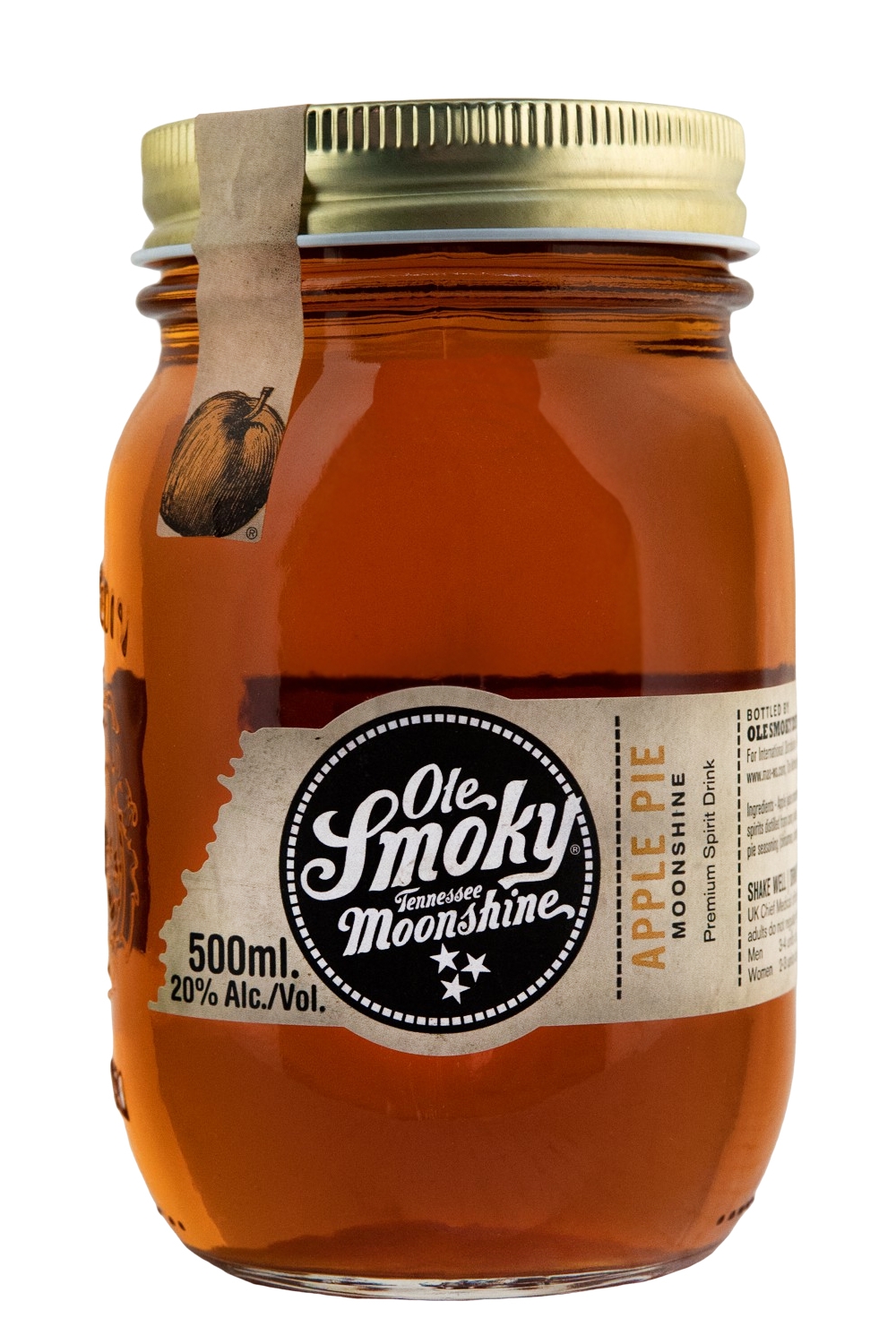 Ole Smoky Apple Pie Moonshine - 0,5L 20% vol