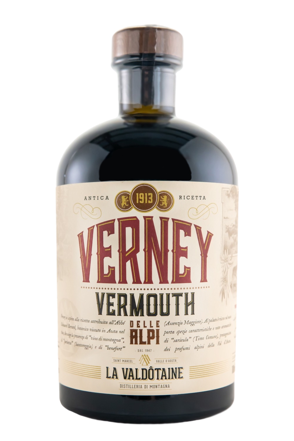 La Valdotaine Verney Vermouth - 1 Liter 16,5% vol