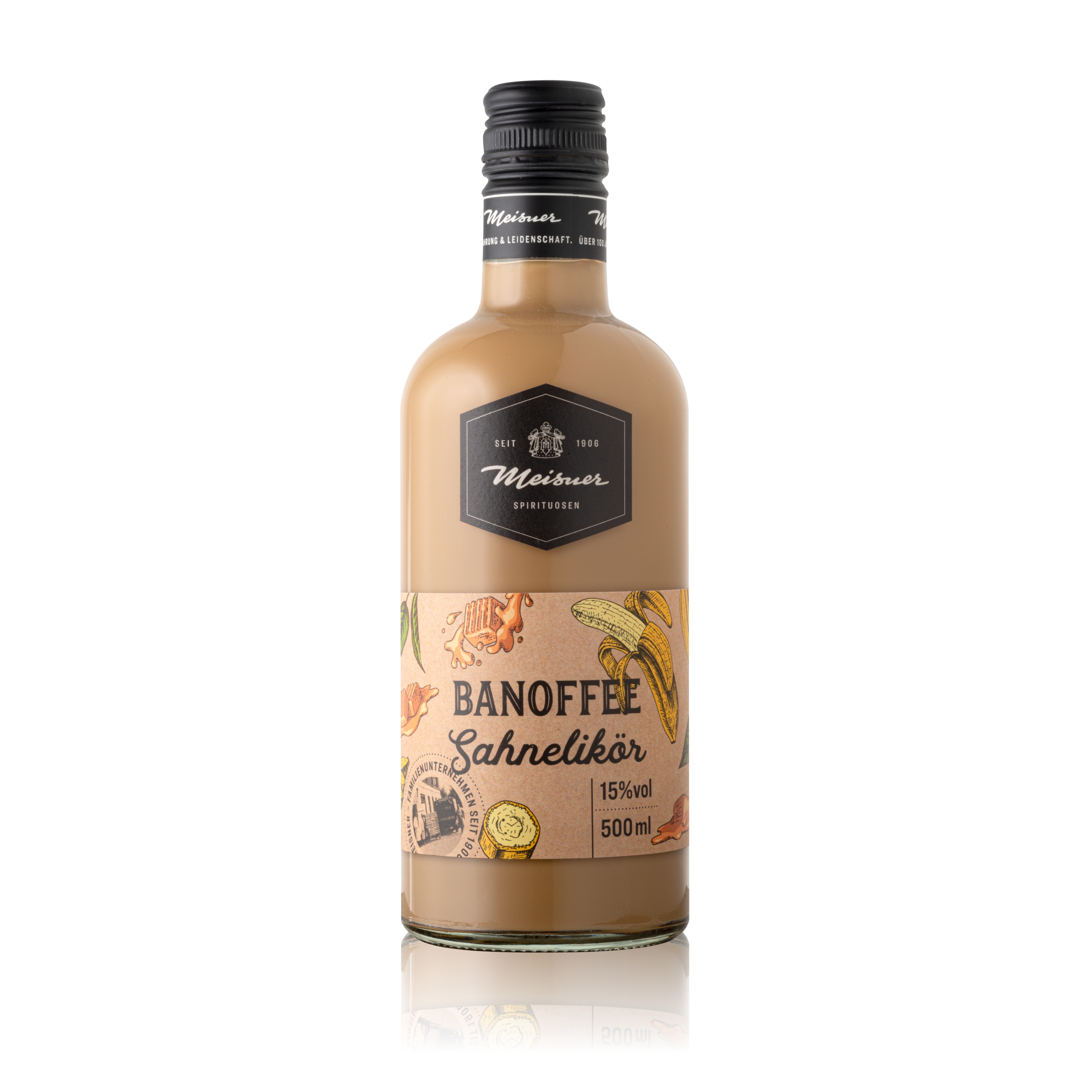 Meisner Banoffee Sahnelikör - 0,5L 15% vol