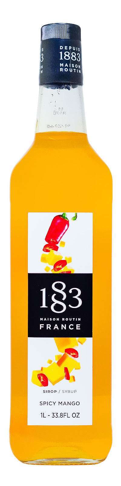 Maison Routin 1883 Spicy Mango Sirup - 1 Liter