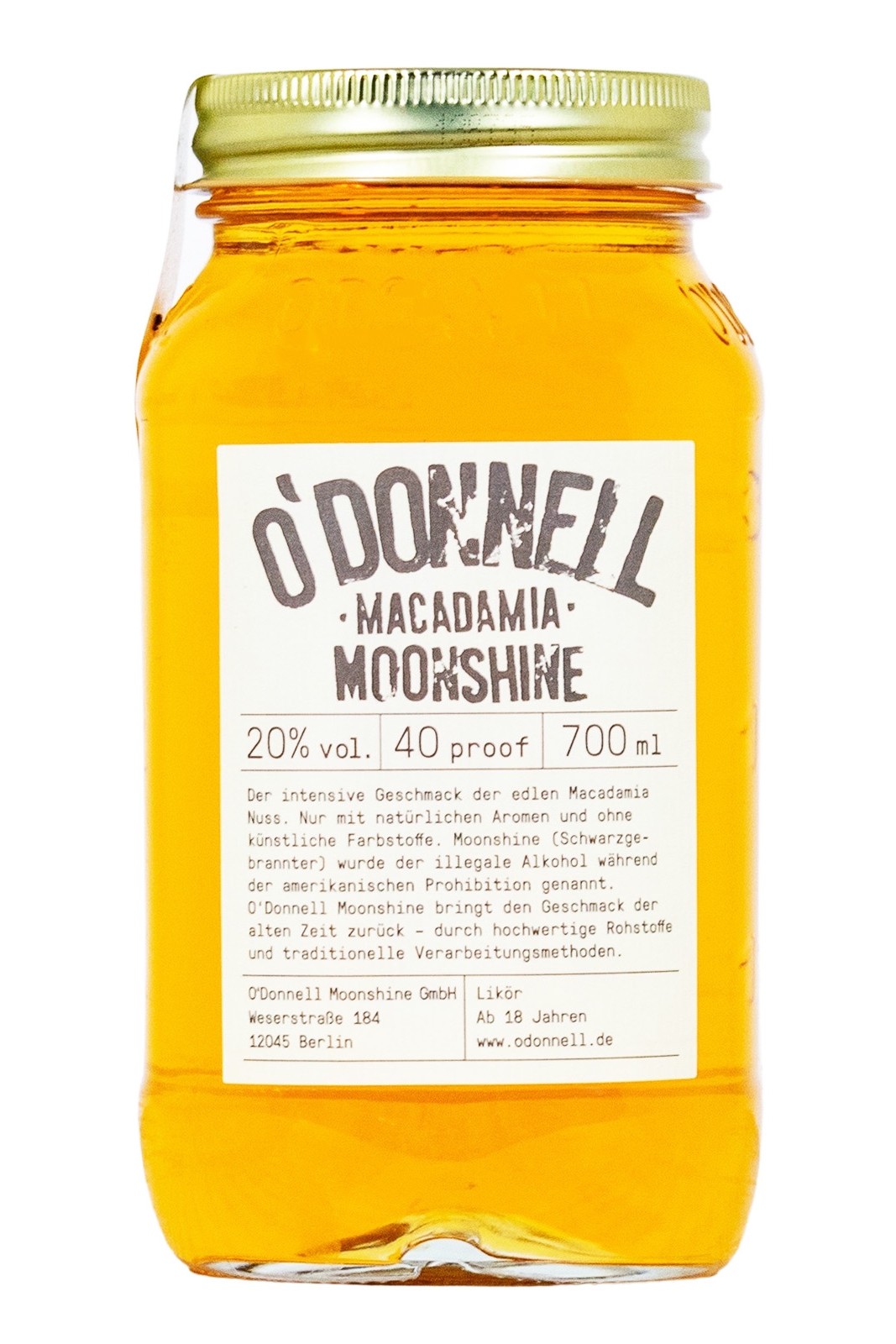 ODonnell Macadamia - 0,7L 20% vol