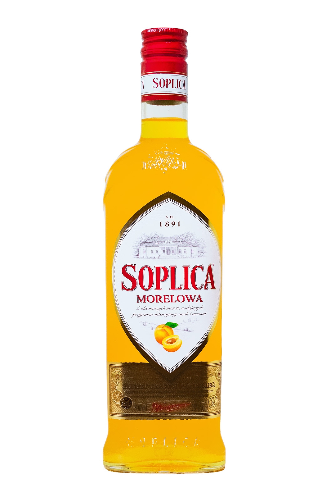 Soplica Aprikose Morelowa - 0,5L 28% vol