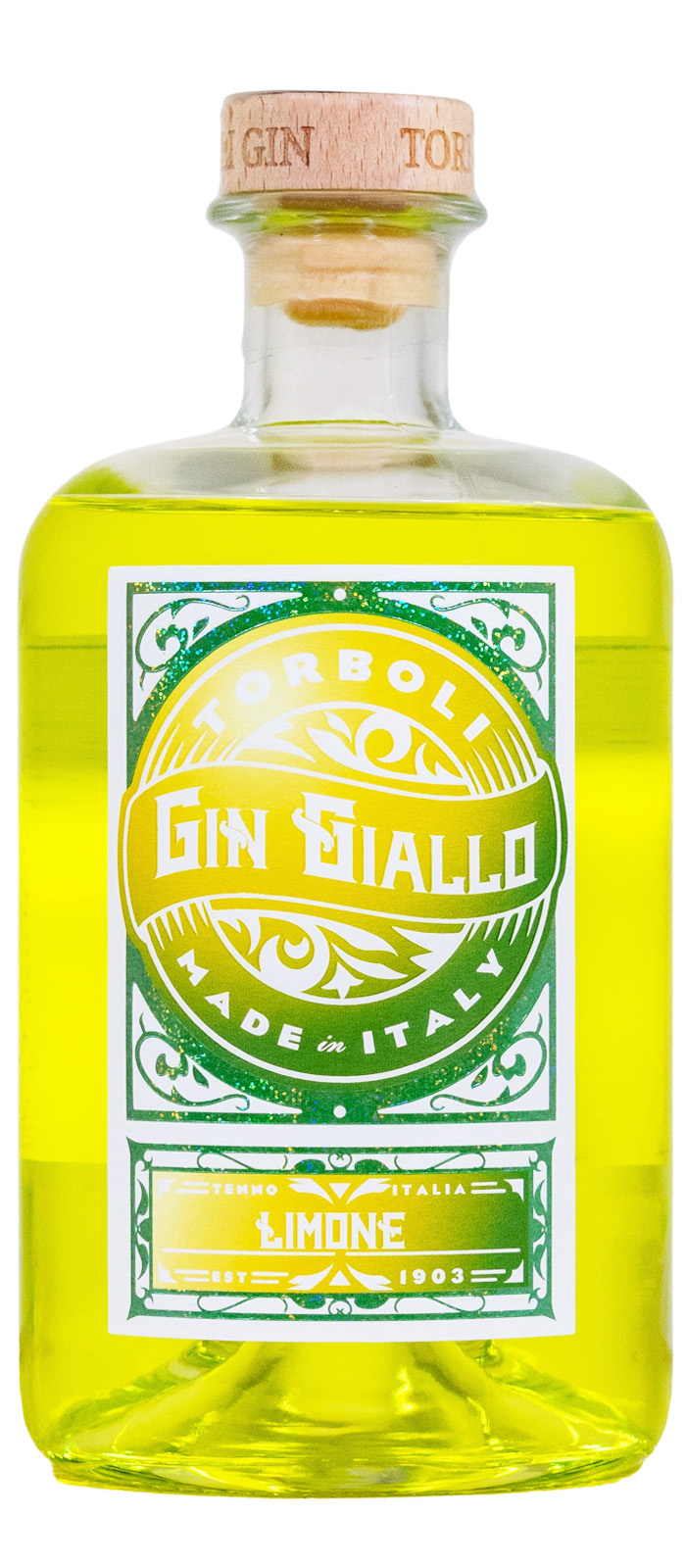Torboli Gin Giallo Lime - 1 Liter 42% vol