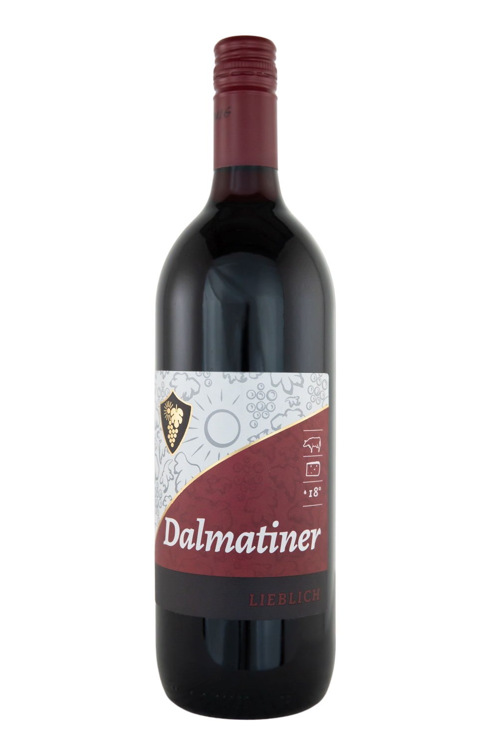 Dalmatiner Dobruvacki Rotwein lieblich - 1 Liter 11,5% vol