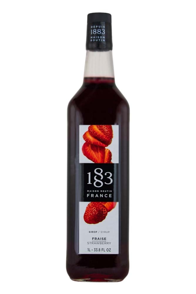 Maison Routin 1883 Erdbeere Fraise Sirup - 1 Liter