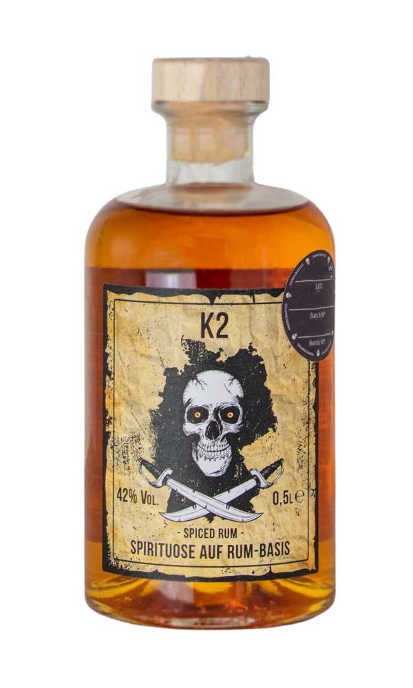 K2 Spiced Rum - 0,5L 42% vol