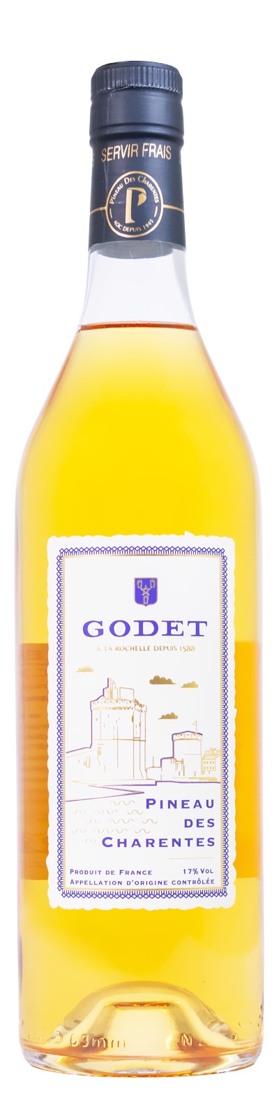 Godet Pineau des Charentes Blanc - 0,75L 17% vol