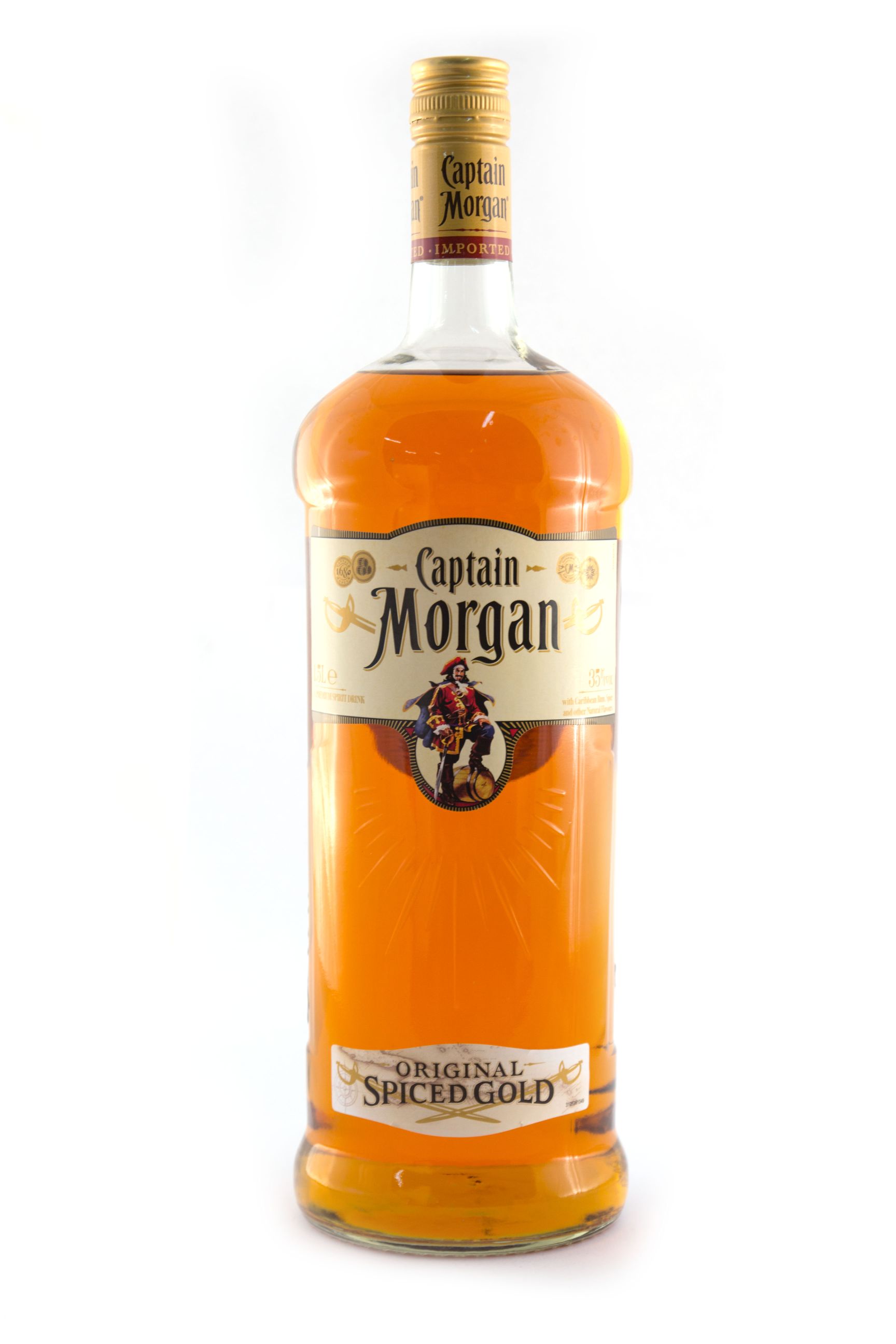 Captain Morgan Spiced Gold Spirituose - 35% vol - (1,5L)