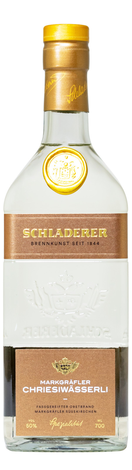 Schladerer Markgräfler Chriesiwässerli - 0,7L 50% vol