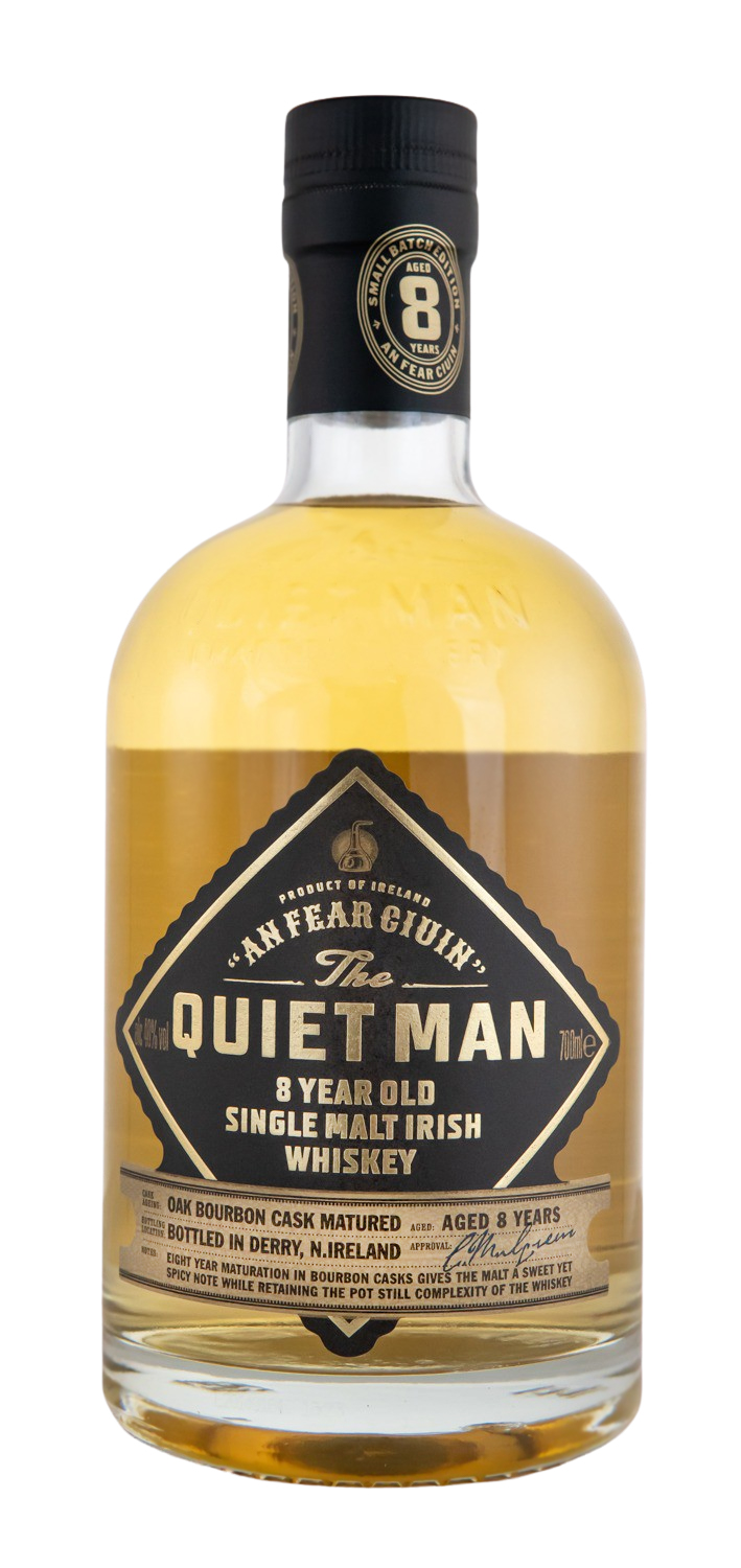 The Quiet Man 8 Jahre Single Malt Irish Whiskey - 0,7L 40% vol