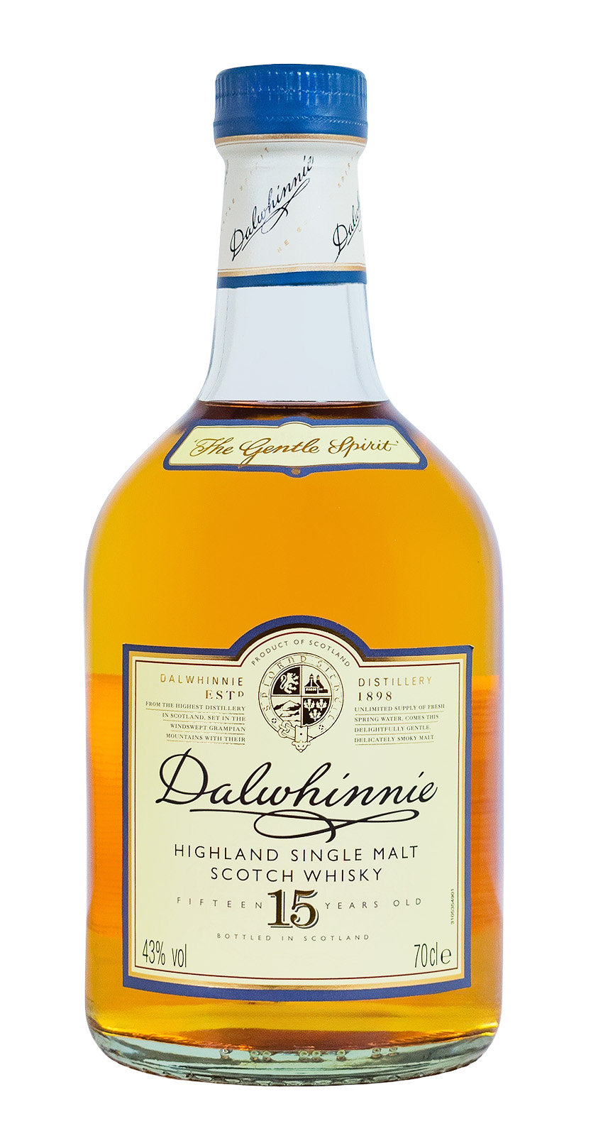 Dalwhinnie 15 Jahre Geschenkset - 0,7L 43% vol