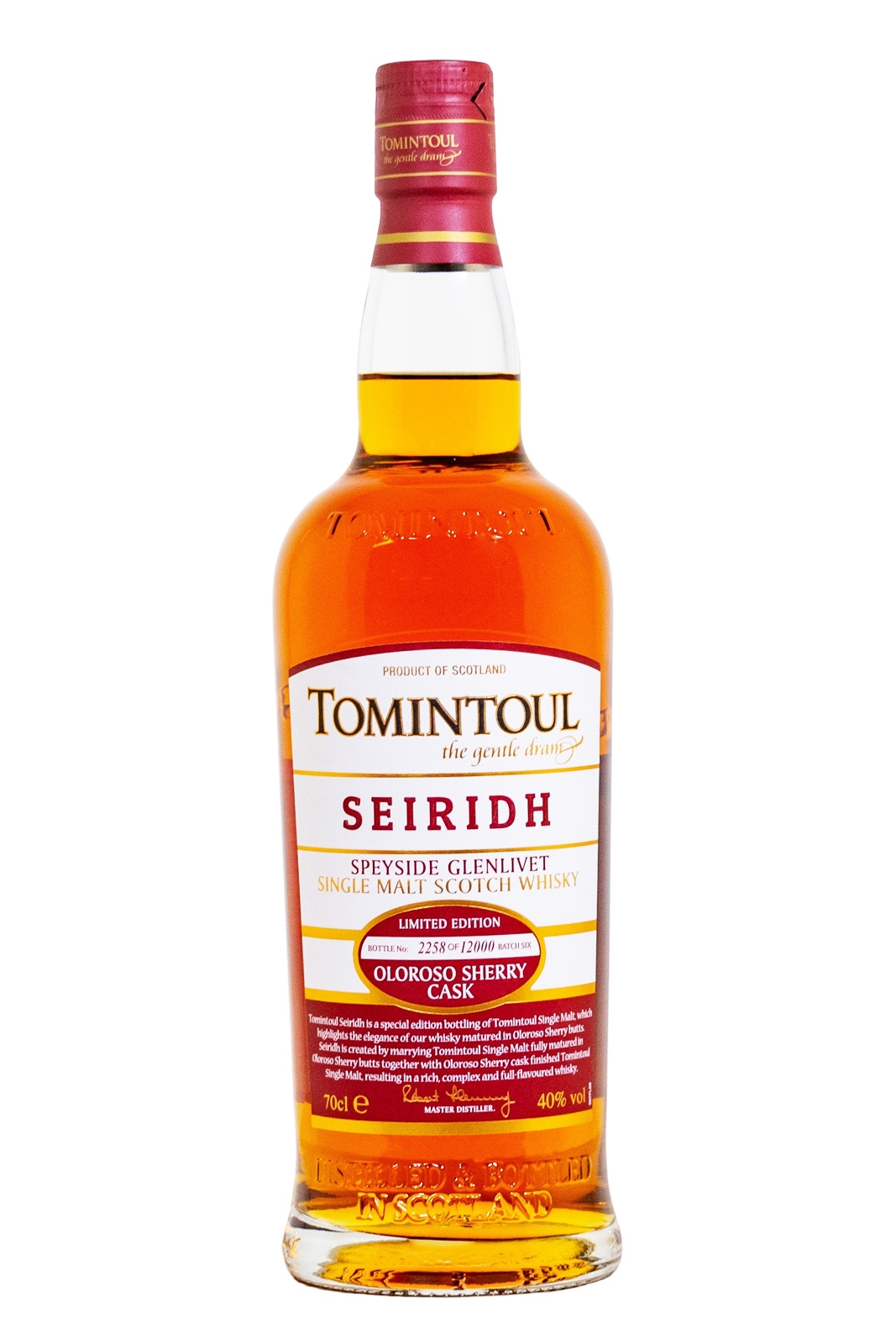 Tomintoul Seiridh - 0,7L 40% vol