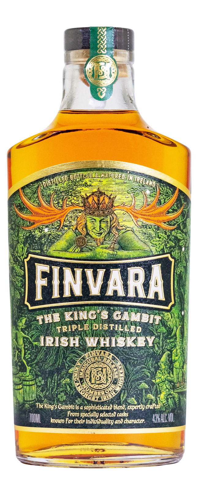 Finvara Irish Whiskey The Kings Gambit - 0,7L 43% vol