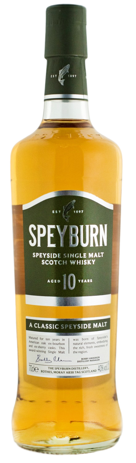 Speyburn 10 Jahre Single Malt Scotch Whisky - 0,7L 40% vol
