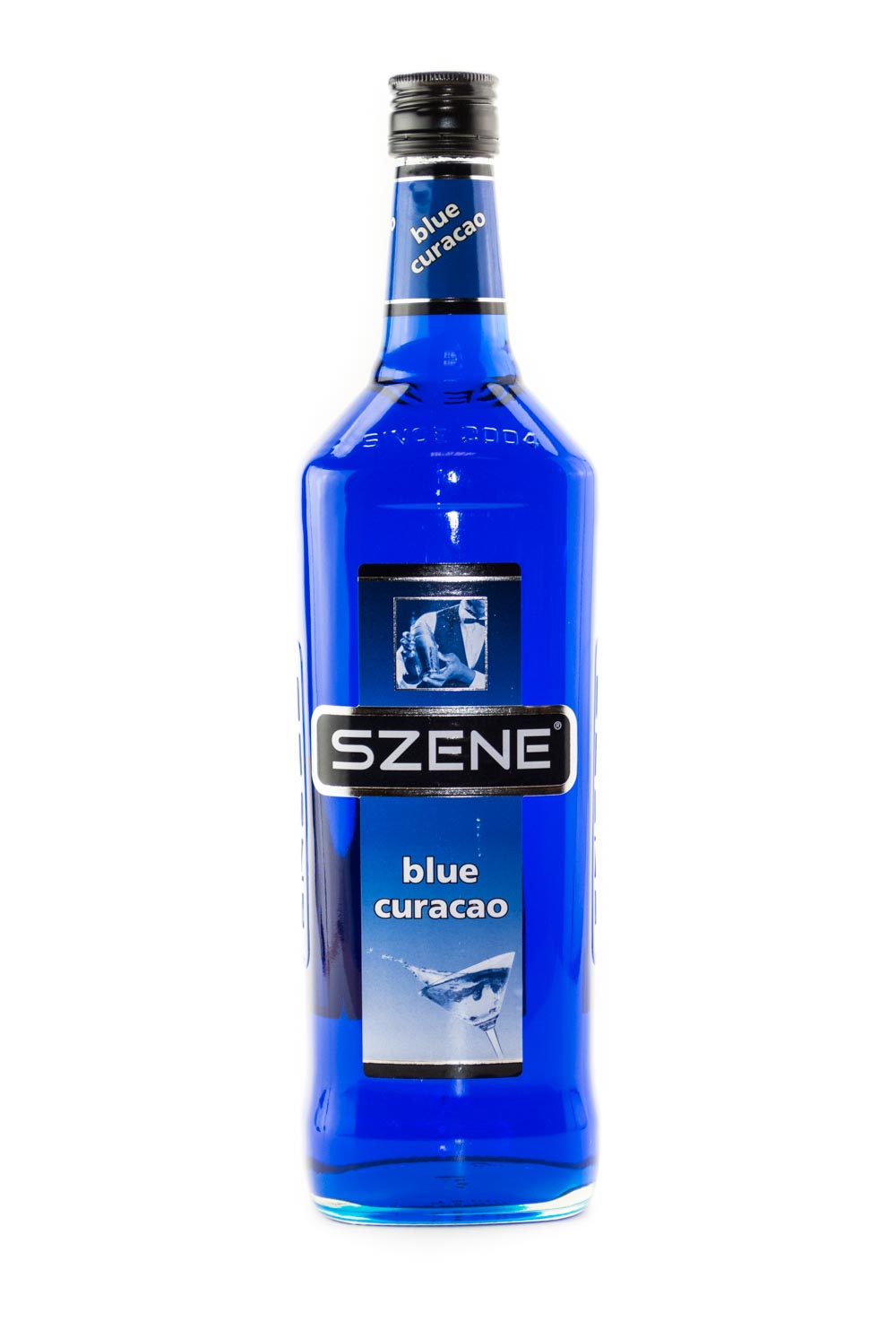 Szene Blue Curacao Likör - 1 Liter 21% vol