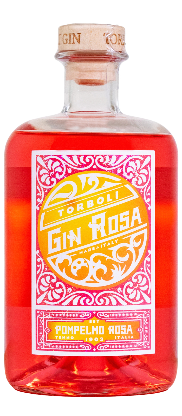Torboli Gin Rosa Grapefruit - 1 Liter 42% vol