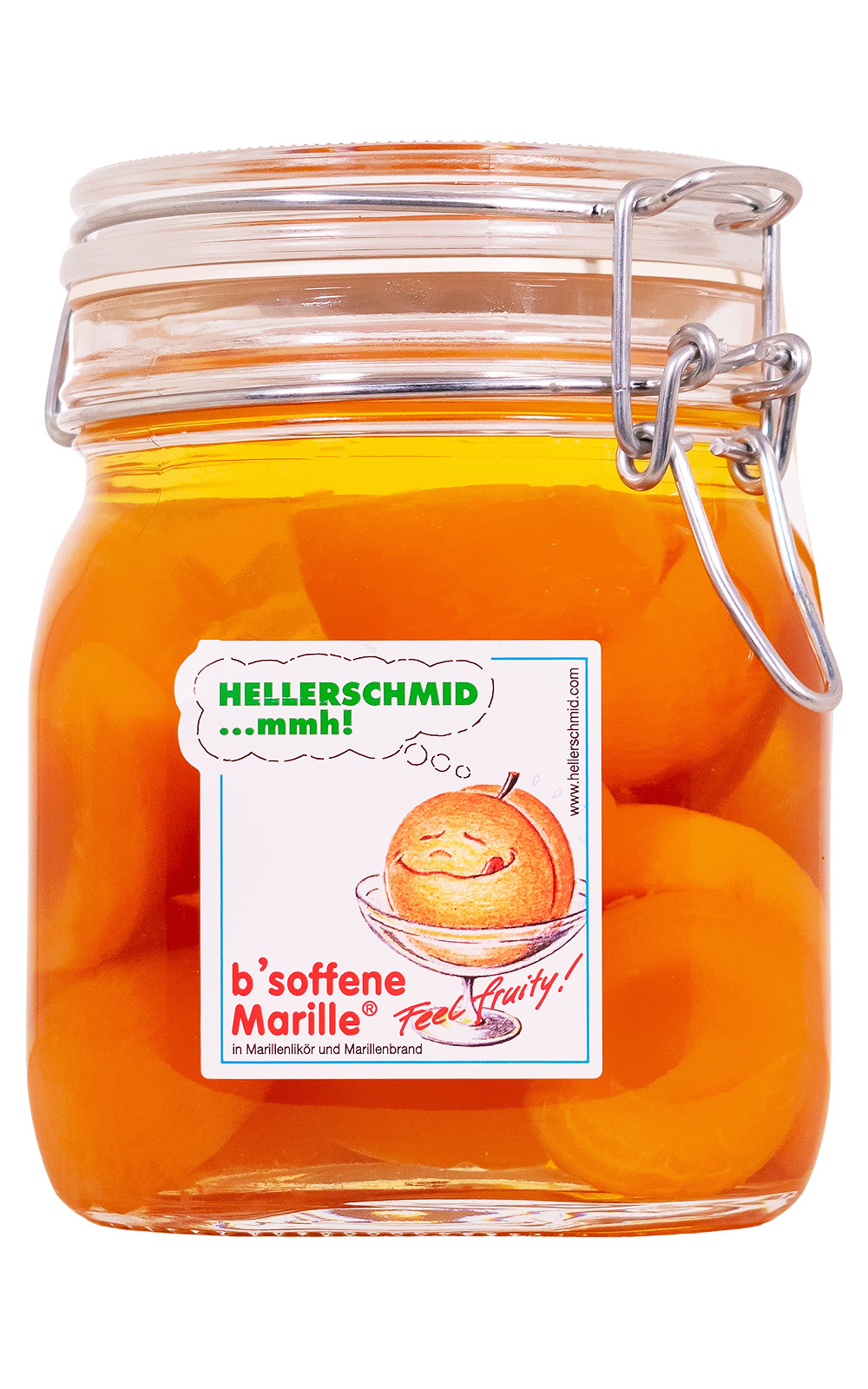 Hellerschmid B'soffene Marille - 0,75L 19% vol