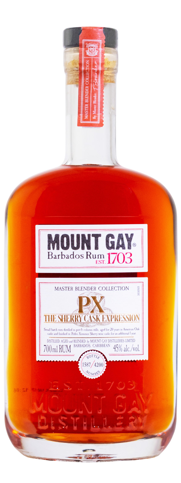 Mount Gay Sherry Cask Rum - 0,7L 45% vol