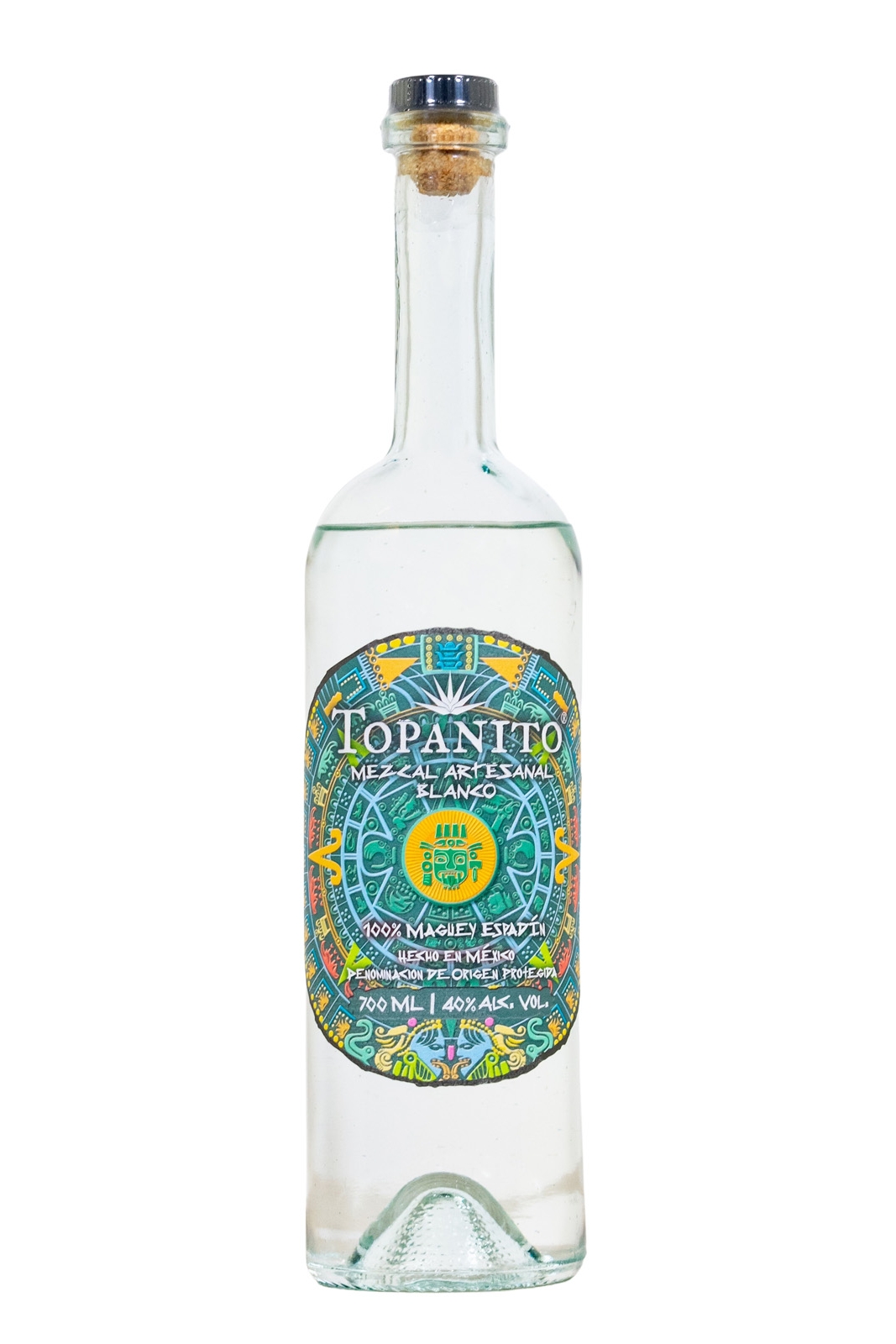 Topanito Mezcal Artesanal 100% Espadin - 0,7L 40% vol