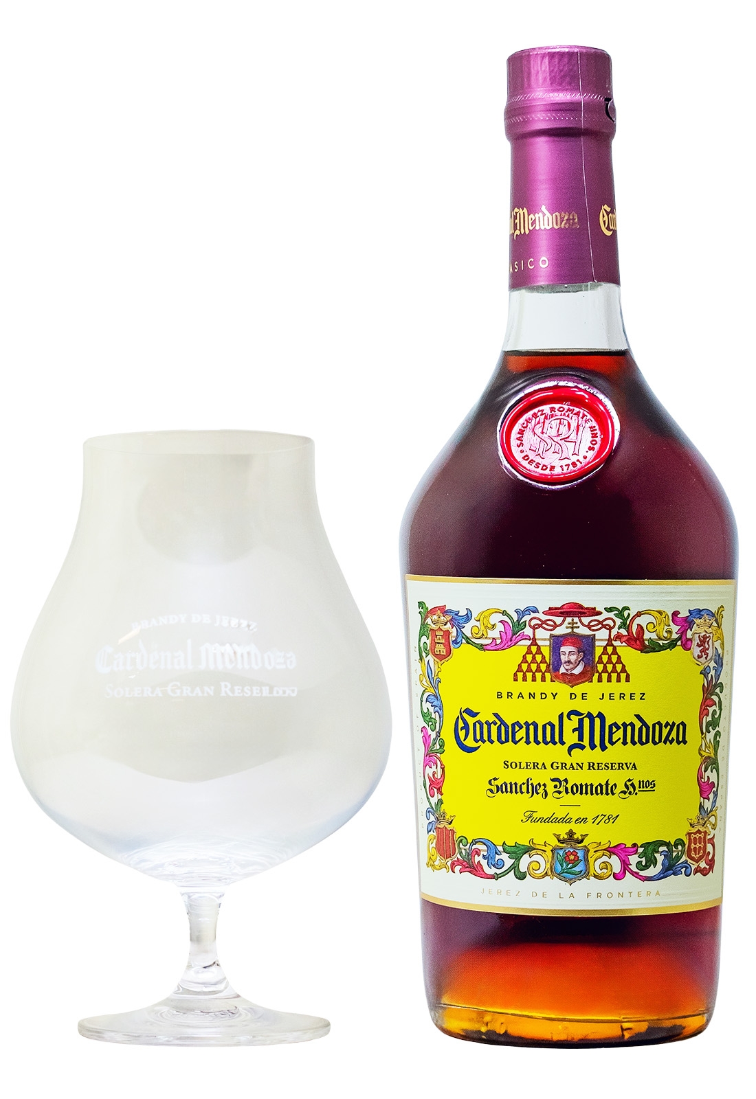 Cardenal Mendoza GEPA mit Glas - 0,7L 40% vol