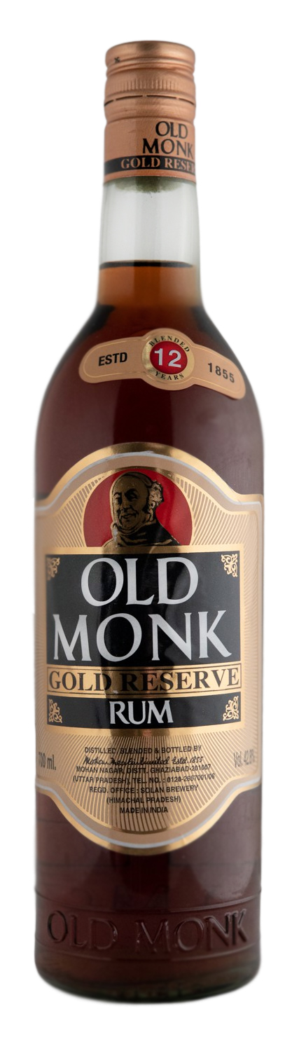 Old Monk Gold Reserve Rum - 0,7L 42,8% vol