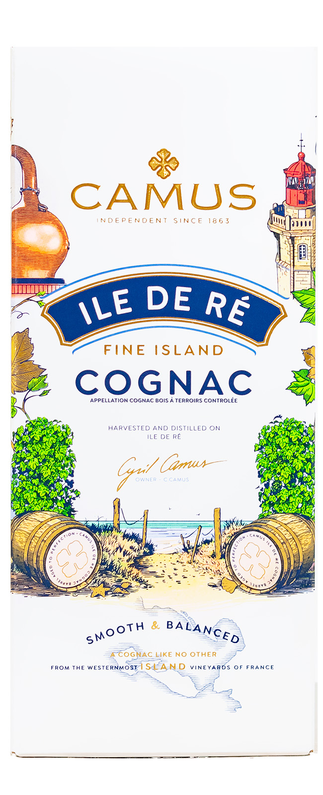 Camus Ile de Re Fine Island Cognac - 0,7L 40% vol