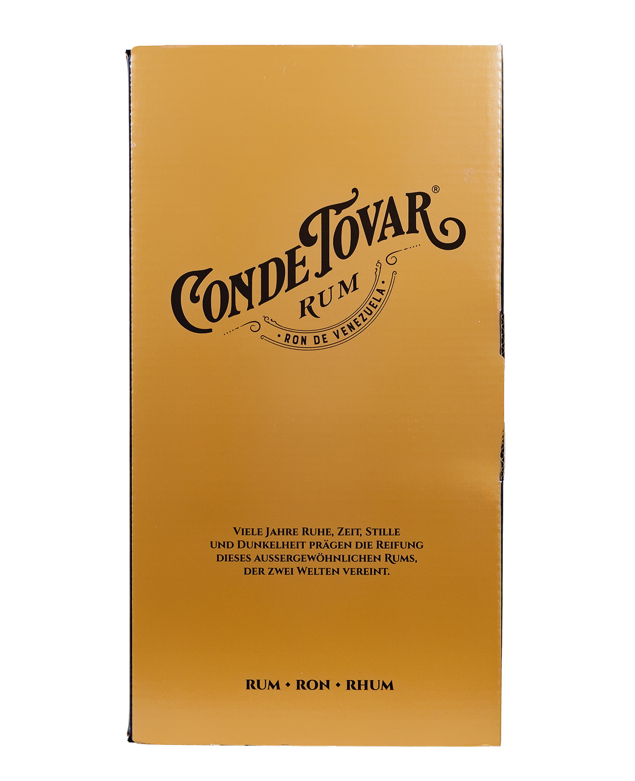 Conde Tovar Rum - 0,7L 40% vol