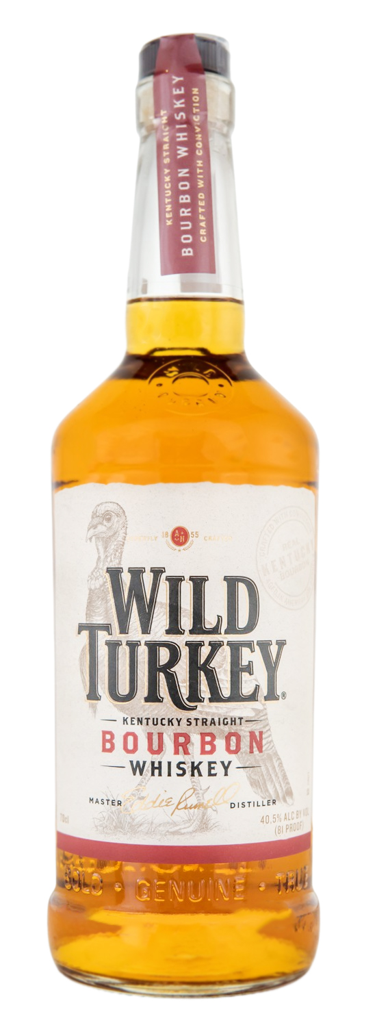 Wild Turkey 81 Proof Kentucky Straight Bourbon Whiskey - 0,7L 40,5% vol