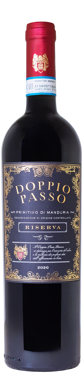 Doppio Passo Riserva Manduria - 0,75L 14,5% vol