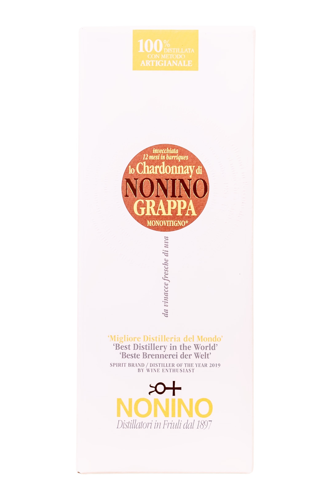 Nonino Chardonnay Grappa - 0,7L 41% vol