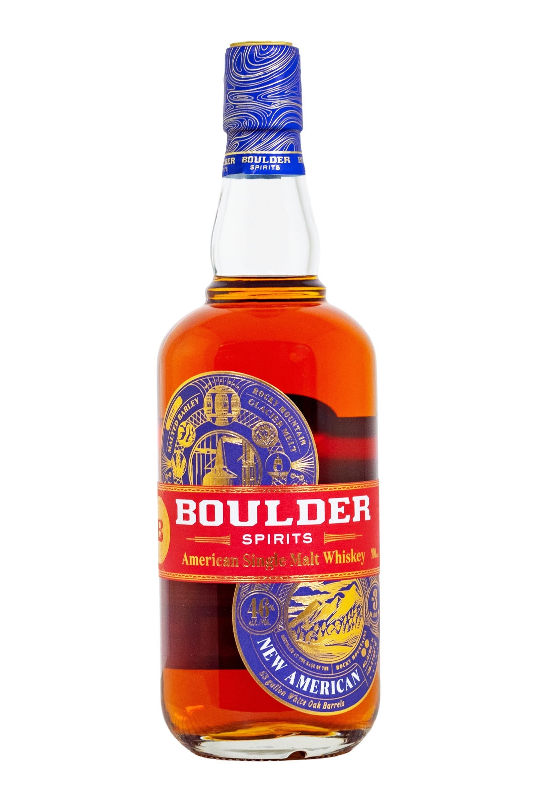 Boulder American Single Malt Whiskey - 0,7L 46% vol