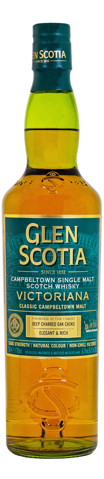 Glen Scotia Victoriana Deep Charred Oak Cask Single Malt Scotch Whisky - 0,7L 54,2% vol