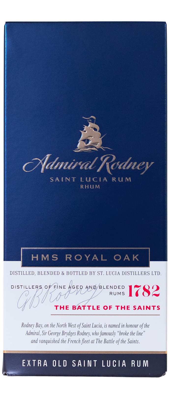 Admiral Rodney HMS Royal Oak Rum - 0,7L 40% vol