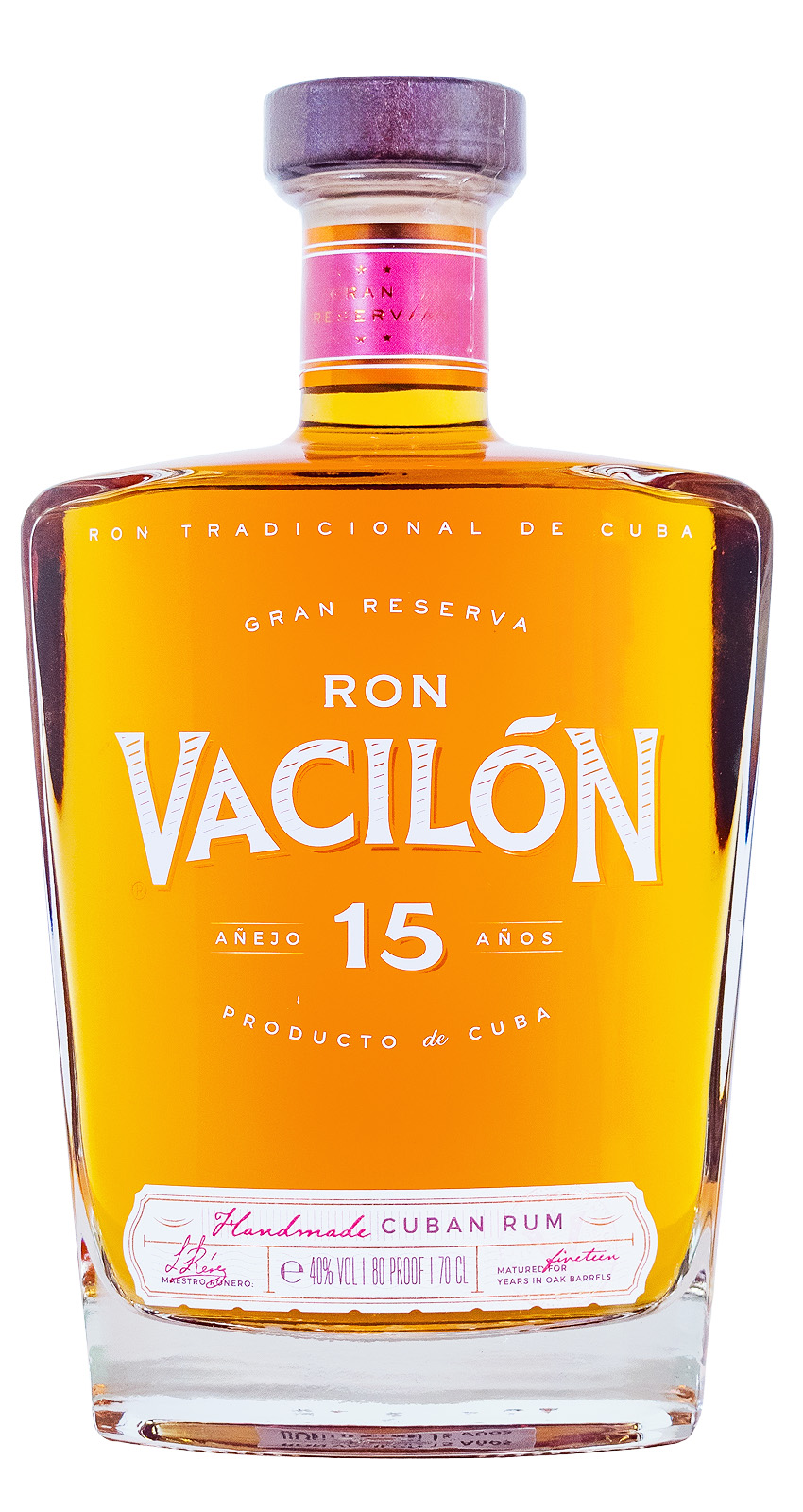 Vacilon 15 Jahre Gran Reserva - 0,7L 40% vol