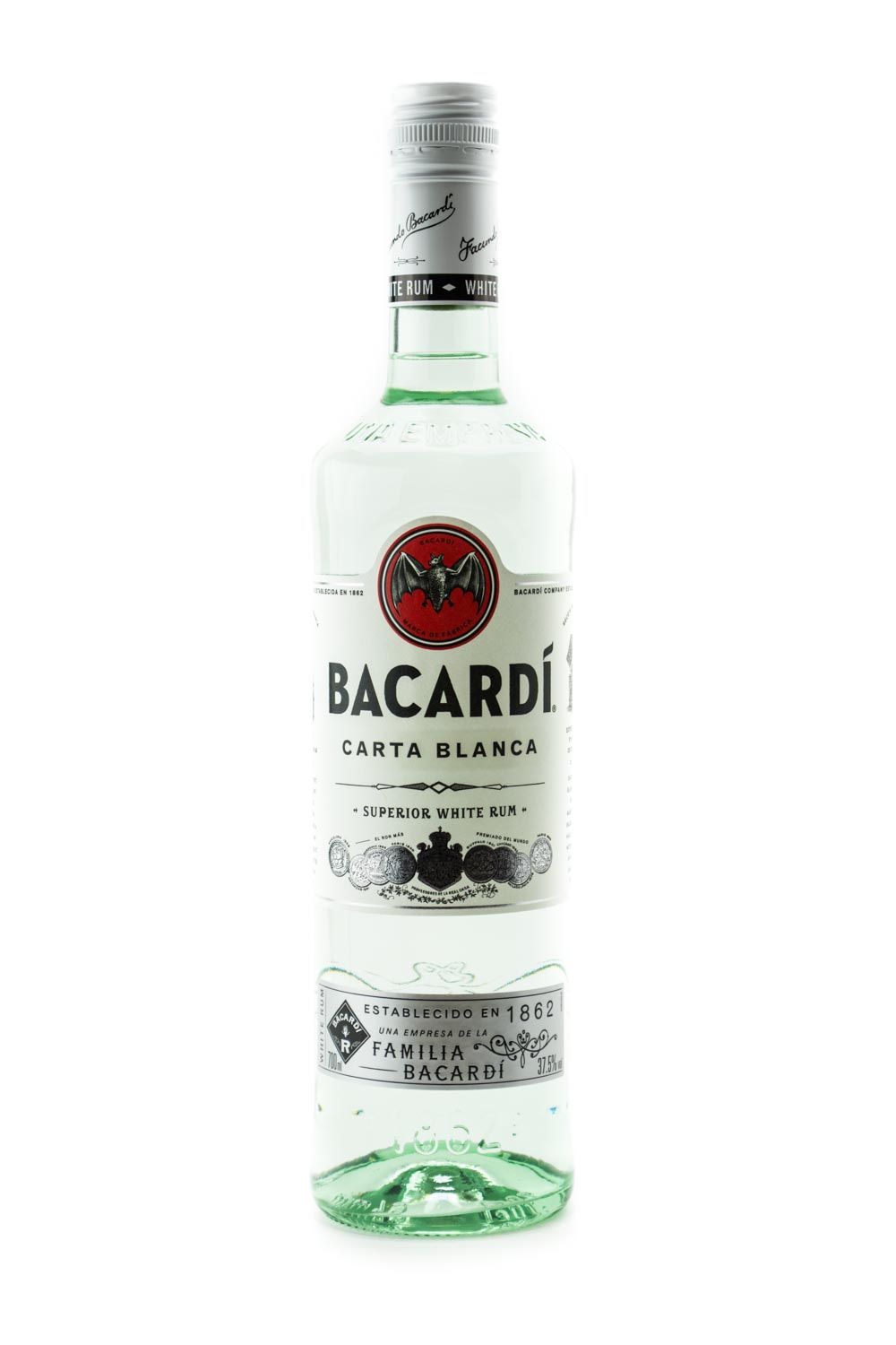 Bacardi Carta Blanca Superior white Rum - 0,7L 37,5% vol
