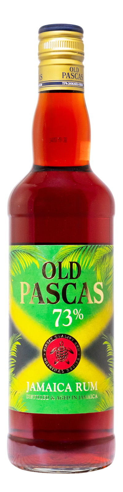 Old Pascas 73 Rum Jamaica Dark - 0,7L 73% vol