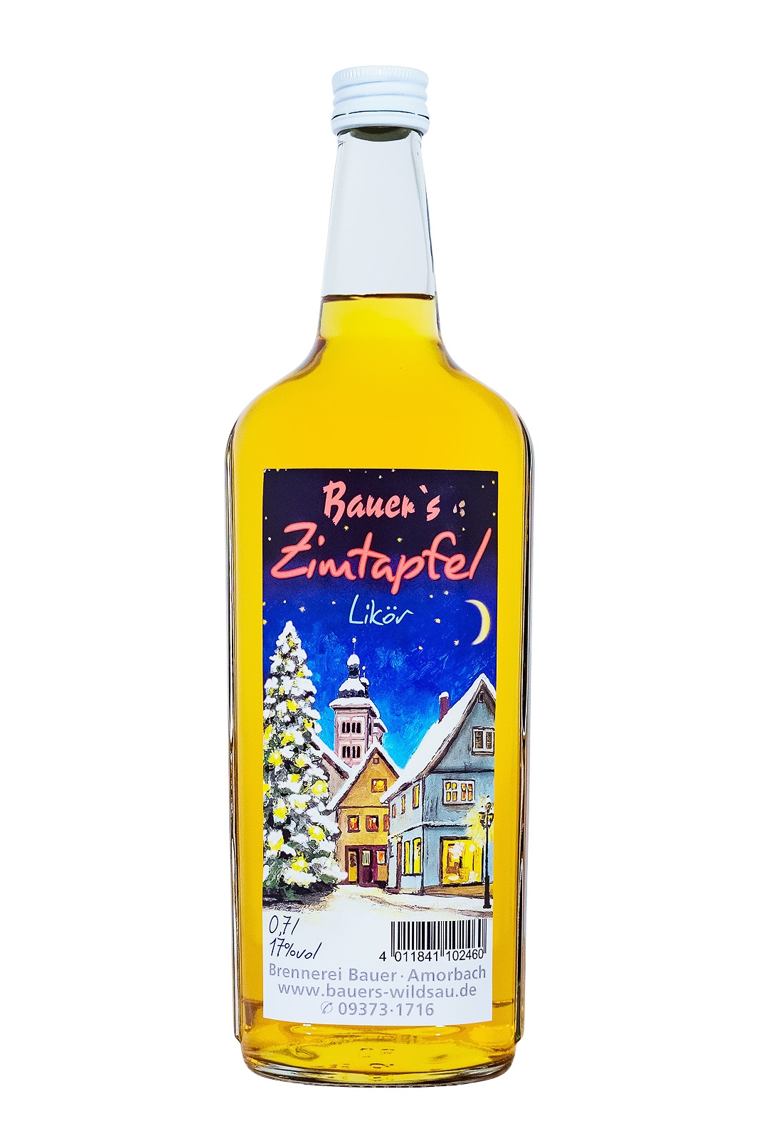 Bauer's Zimtapfel Likör - 0,7L 17% vol