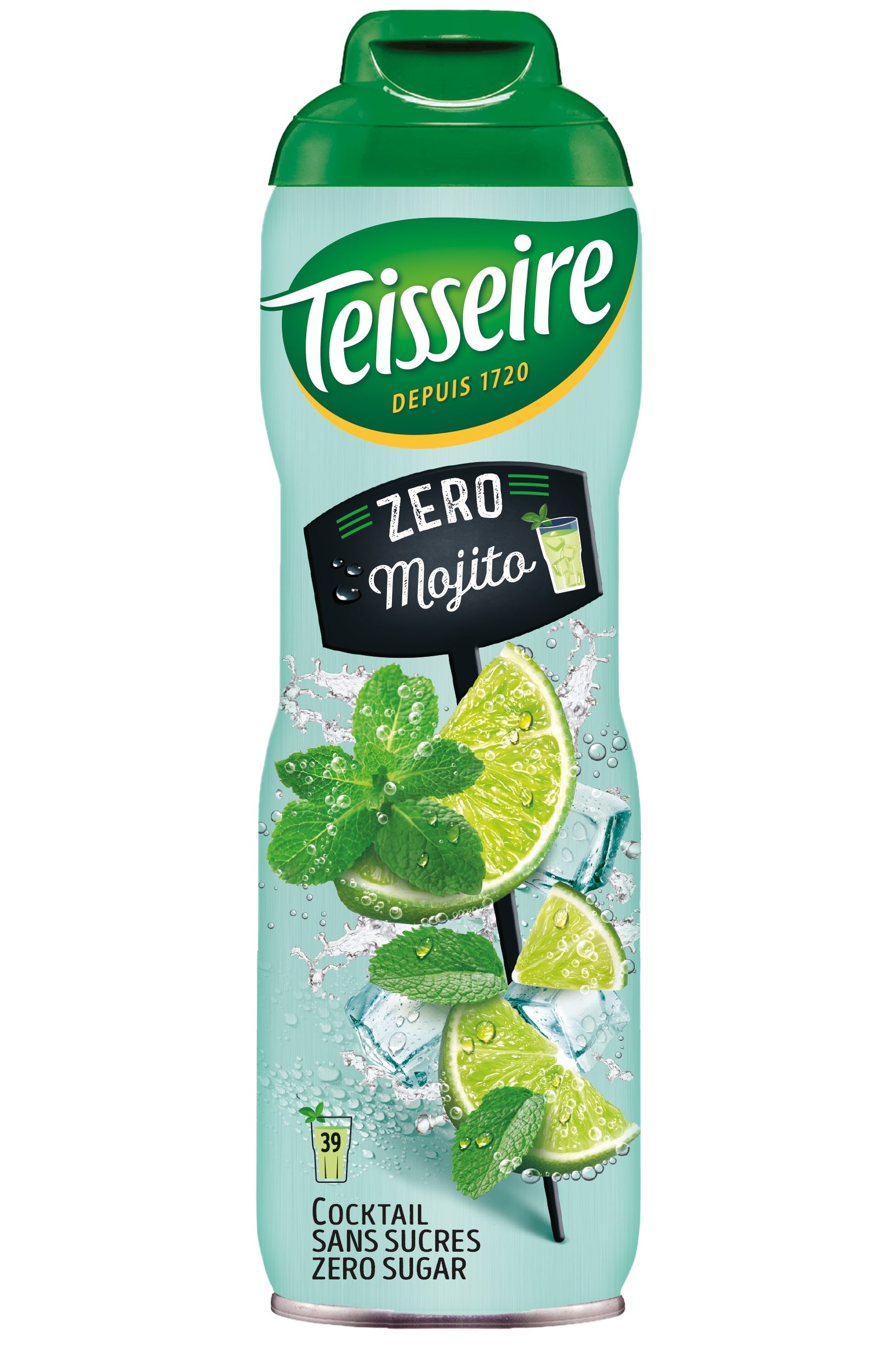 Teisseire Mojito Zero Getränkekonzentrat - 0,6L