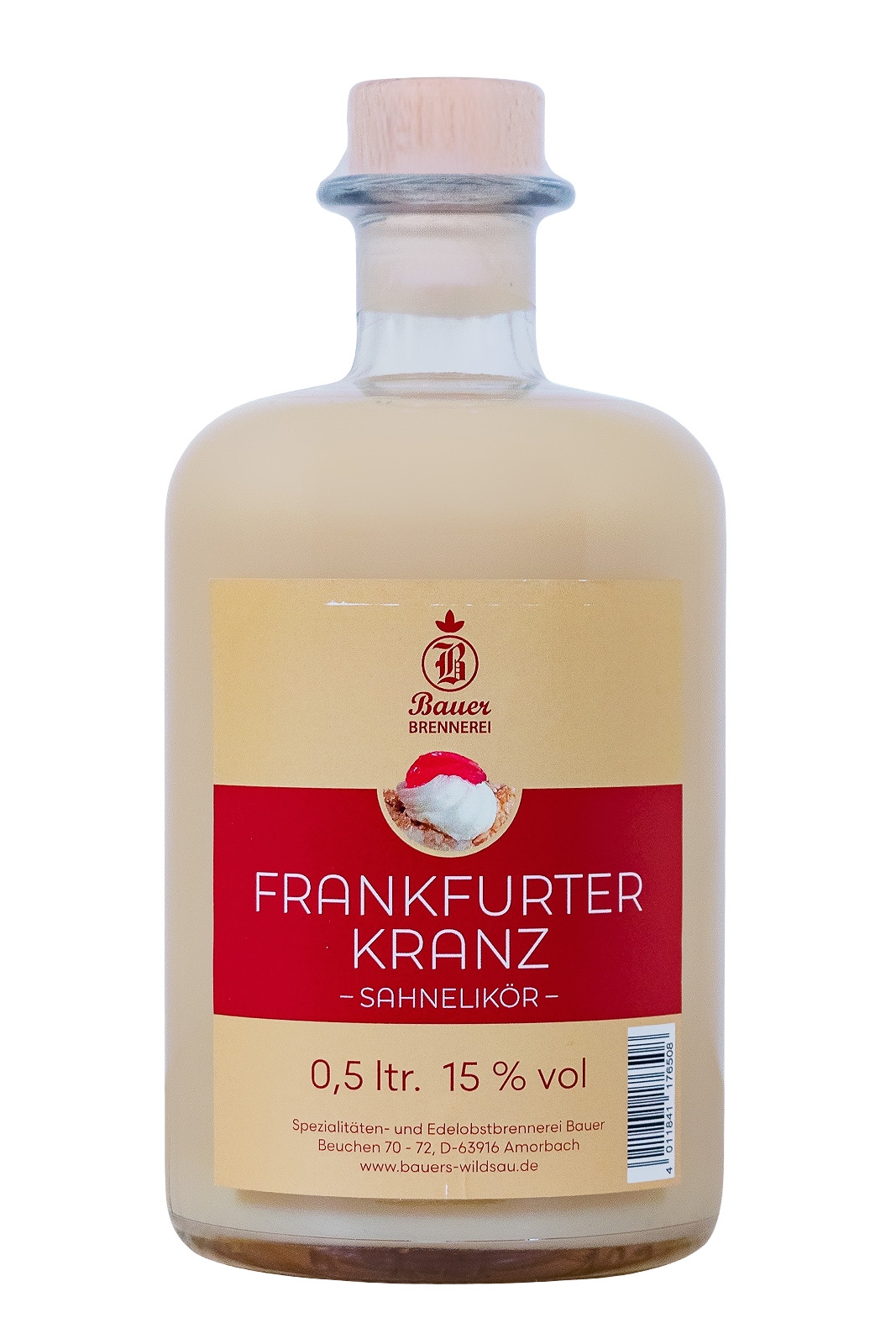 Bauer's Frankfurter Kranz Likör - 0,5L 15% vol