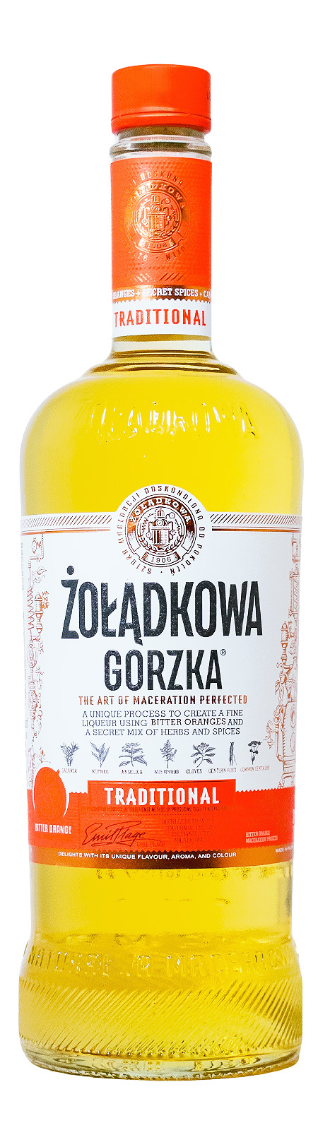 Zoladkowa Gorzka Traditional - 0,7L 34% vol