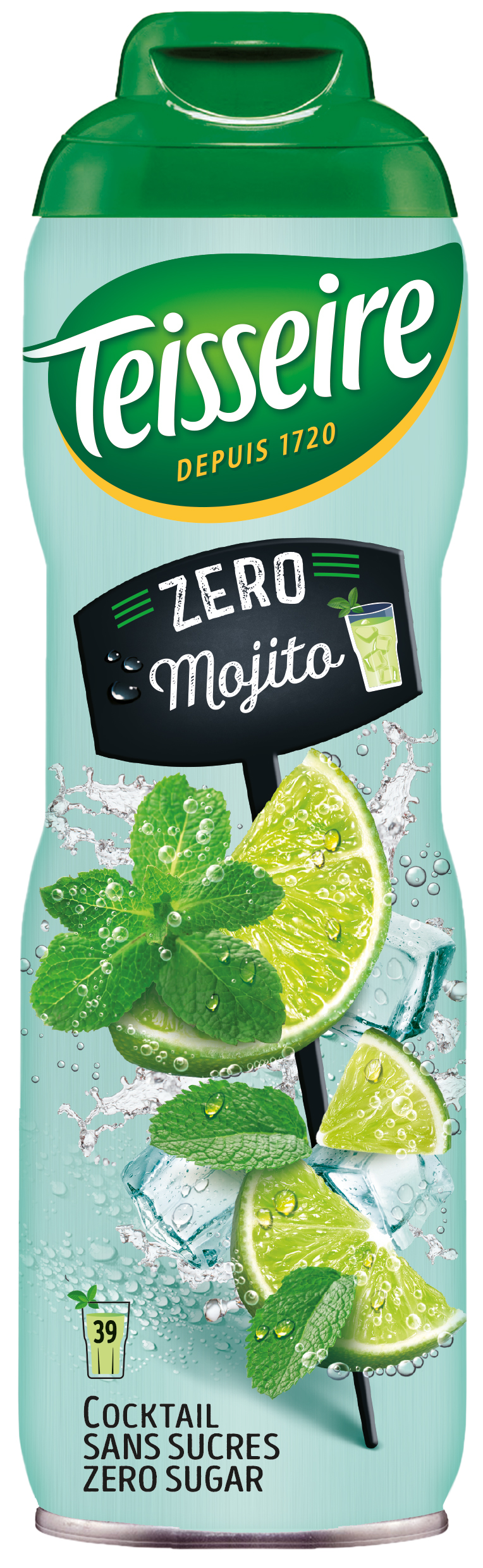 Teisseire Mojito Zero Getränkekonzentrat - 0,6L