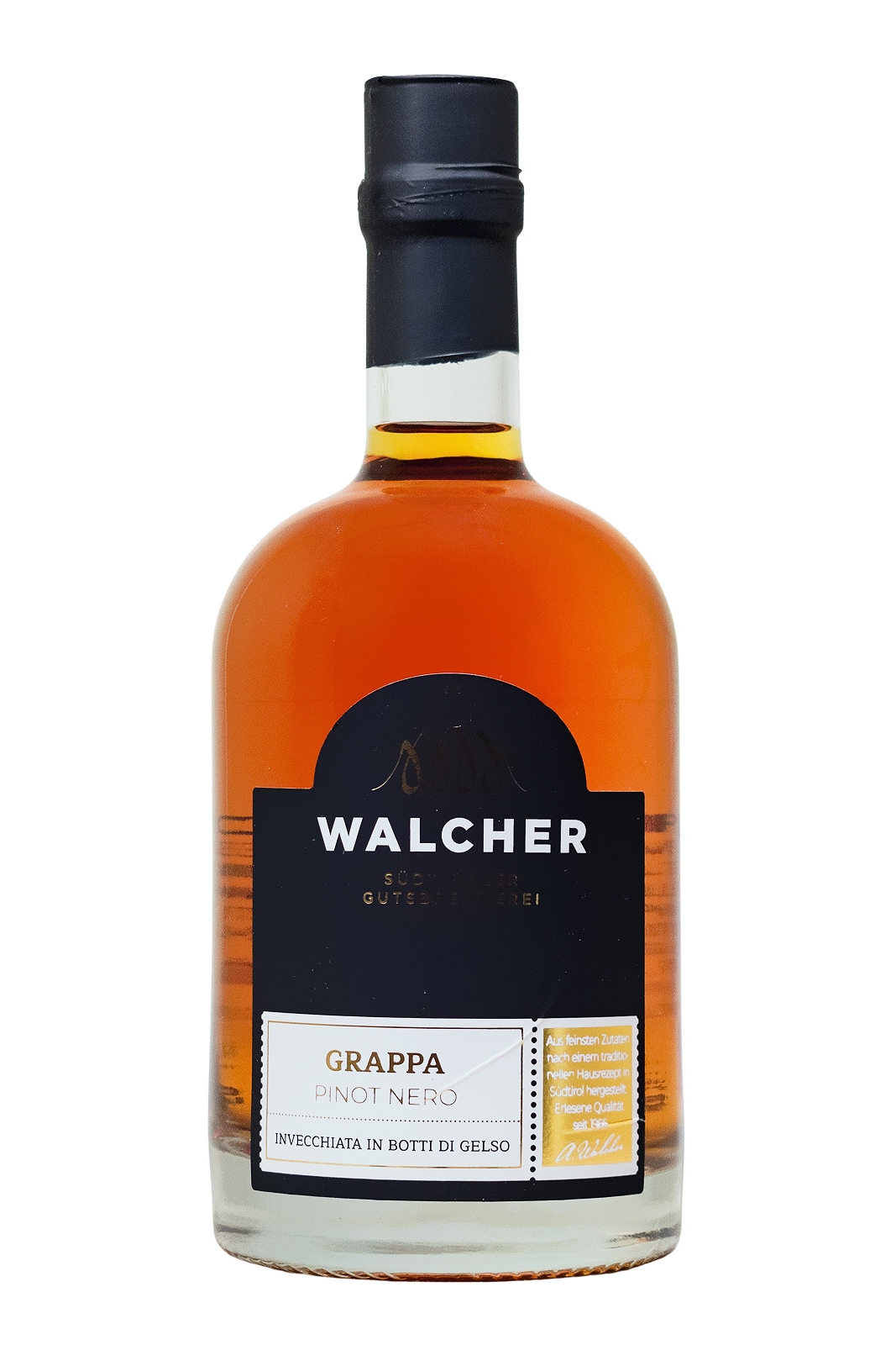 Walcher Grappa Pinot Nero - 0,5L 40% vol