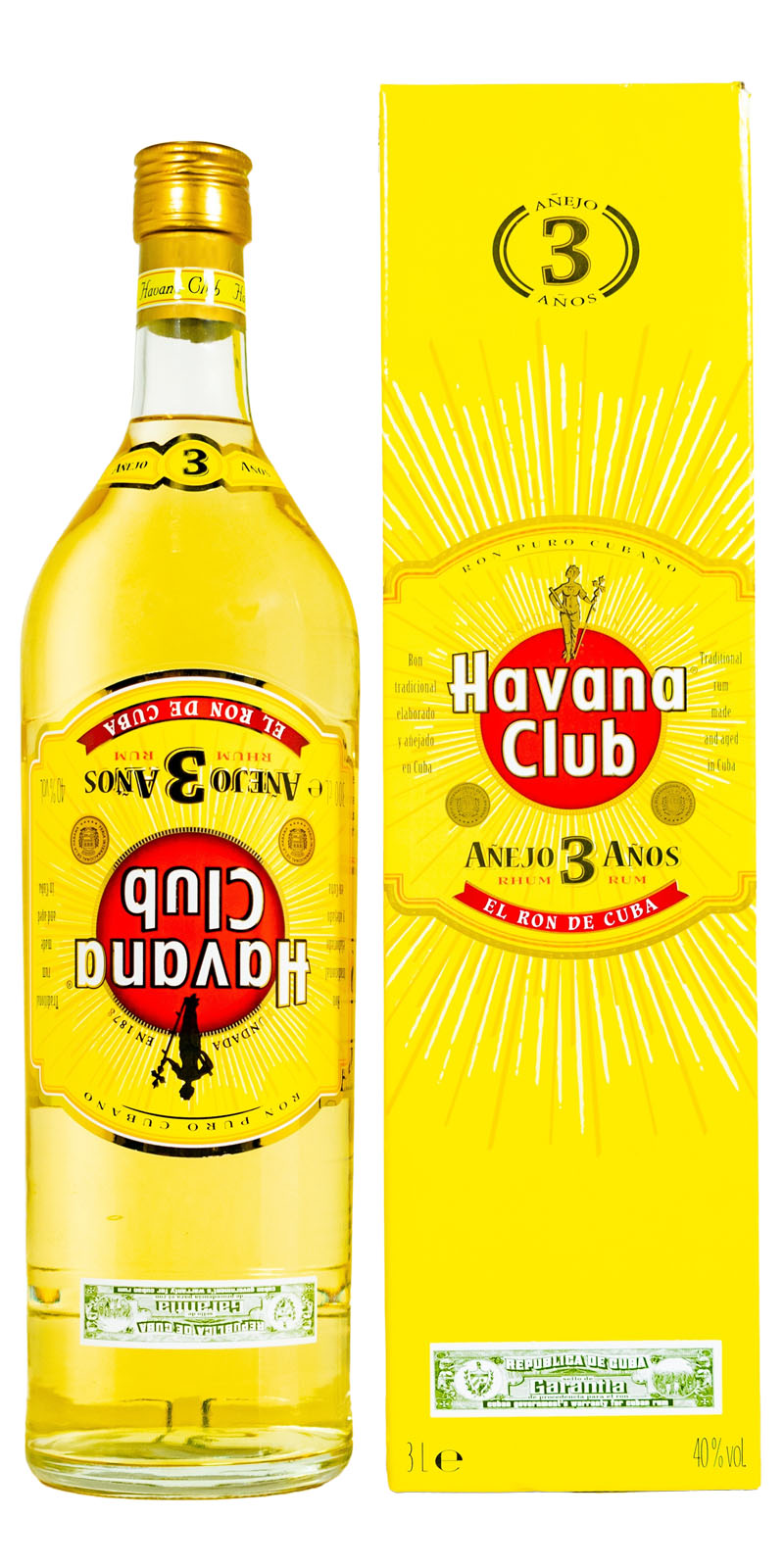Havana Club Anejo 3 kaufen (3L) Rum Jahre günstig