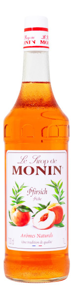 Monin Pfirsich Pêche Sirup - 1 Liter