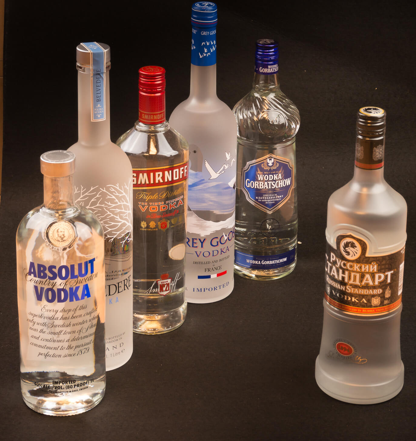 Top 5 der beliebtesten Vodkas in Deutschland