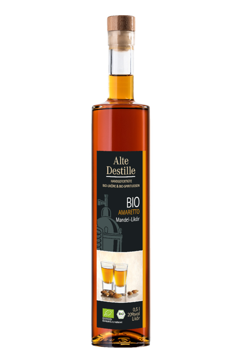 Alte Destille günstig (0,5L) kaufen Bio Amaretto